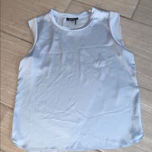 DKNY Silk Blue Blouse